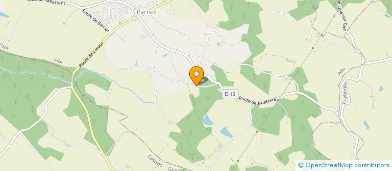 localisation de l'entreprise MONSIEUR MICHEL MOLINES  PARISOT