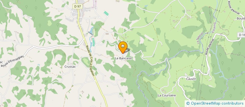 localisation de l'entreprise MONSIEUR MICHEL MOLINIE  LE NAYRAC