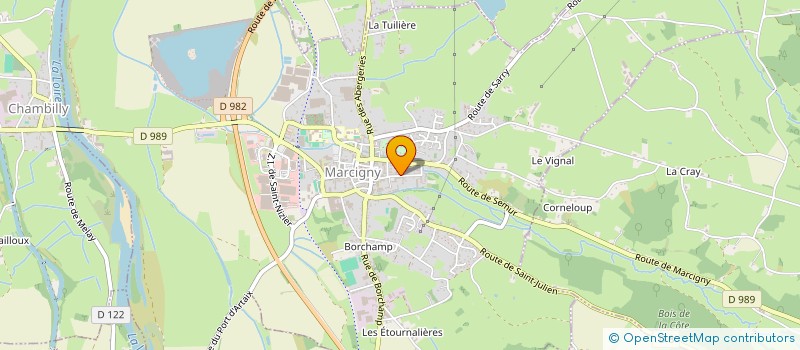 localisation de l'entreprise MONSIEUR MICHEL MOMMESSIN  VARENNE-L ARCONCE