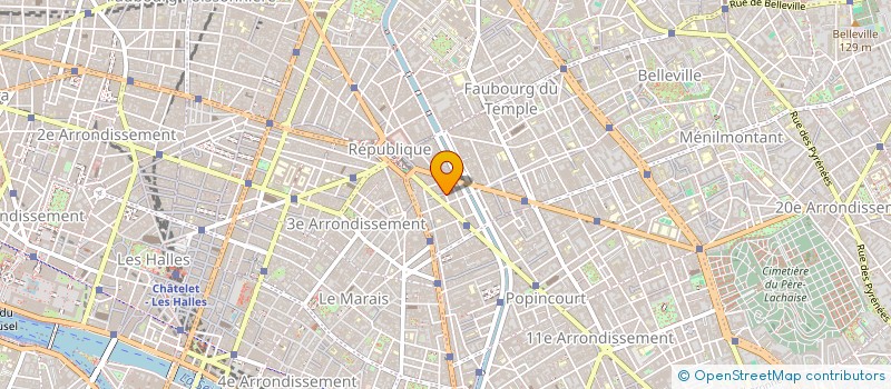 localisation de l'entreprise MONSIEUR MICHEL MONCHATRE  PARIS