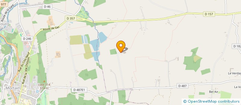 localisation de l'entreprise MONSIEUR MICHEL MONDHER  SAINT-CLEMENT-RANCOUDRAY