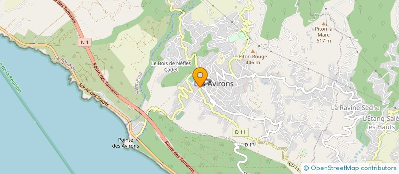 localisation de l'entreprise MONSIEUR MICHEL MONDON à LES AVIRONS