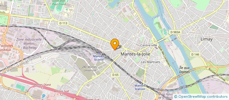 localisation de l'entreprise MONSIEUR MICHEL MONET  MANTES-LA-JOLIE