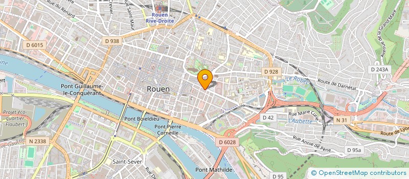 localisation de l'entreprise MONSIEUR MICHEL MONFLIER à ROUEN