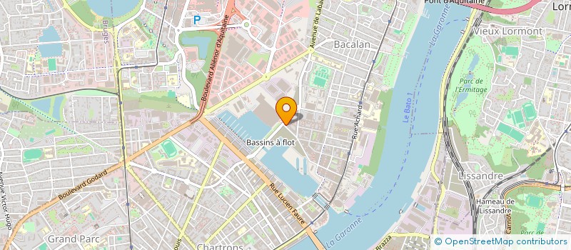 localisation de l'entreprise MONSIEUR MICHEL MONMARCHON  BORDEAUX