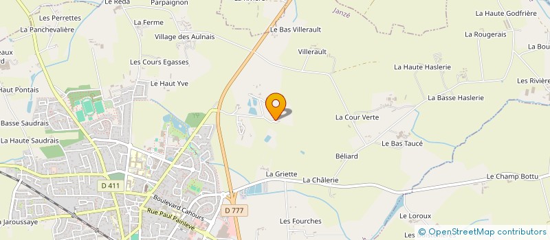 localisation de l'entreprise MONSIEUR MICHEL MONNERIE  PIRE-CHANCE