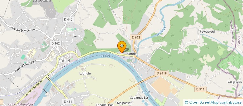 localisation de l'entreprise MONSIEUR MICHEL MONS  FUMEL