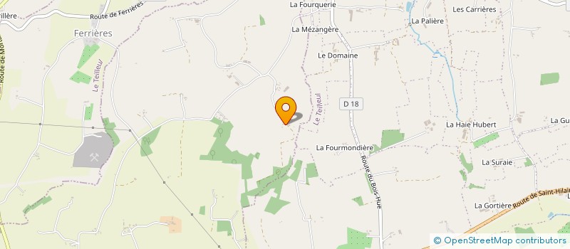 localisation de l'entreprise MONSIEUR MICHEL MONTECOT à LE TEILLEUL