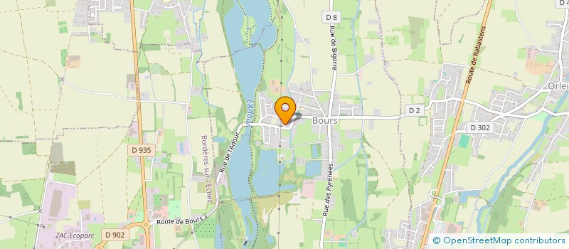 localisation de l'entreprise MONSIEUR MICHEL MONTES  BOURS