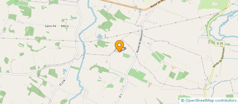 localisation de l'entreprise MONSIEUR MICHEL MONTFERRAN  CAILLAVET