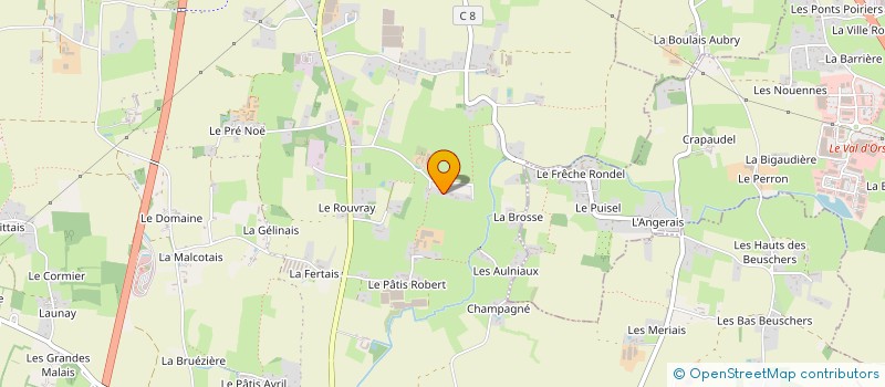 localisation de l'entreprise MONSIEUR MICHEL MONTGERMONT  NOYAL-CHATILLON-SUR-SEICHE