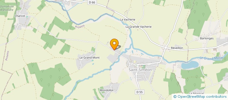 localisation de l'entreprise MONSIEUR MICHEL MONTOUILLOUT  SAINT-SIMEON