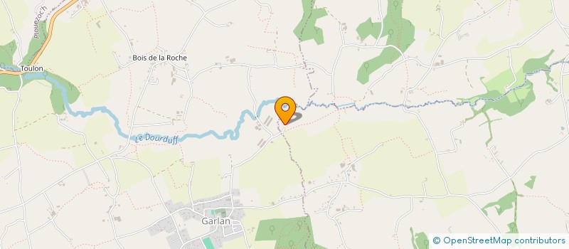 localisation de l'entreprise MONSIEUR MICHEL MONTREER  GARLAN