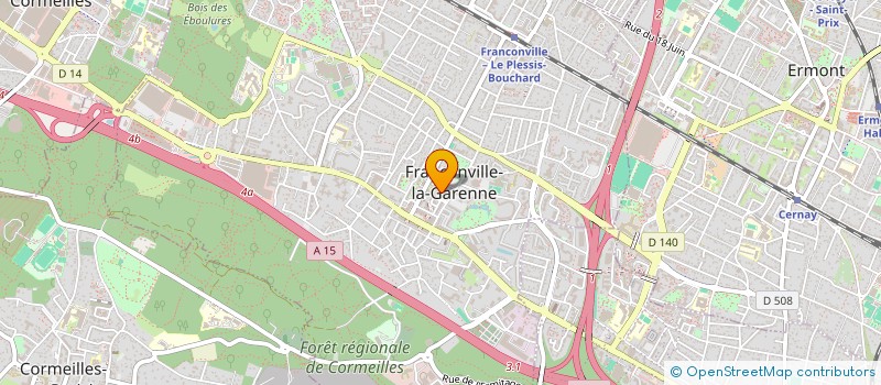 localisation de l'entreprise MONSIEUR MICHEL MONTROUSSEL  FRANCONVILLE