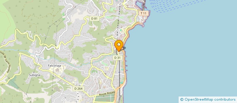 localisation de l'entreprise MONSIEUR MICHEL MORACCHINI à BASTIA