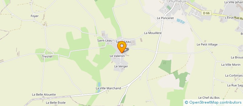 localisation de l'entreprise MONSIEUR MICHEL MORD à PLUMIEUX