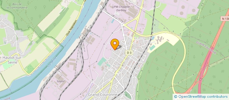 localisation de l'entreprise MONSIEUR MICHEL MOREL à GRAND-COURONNE