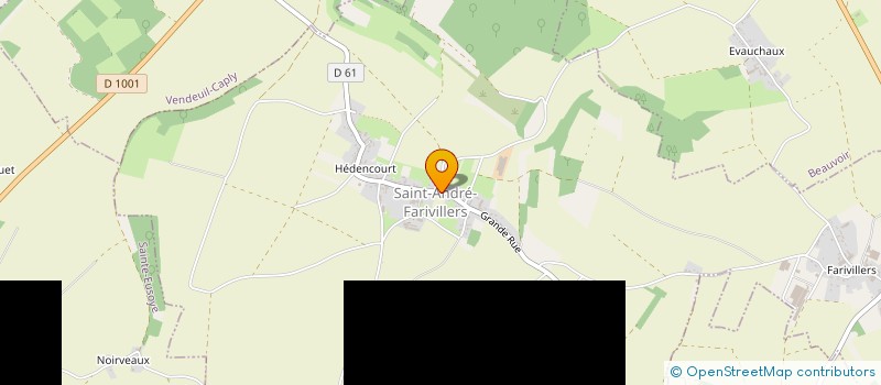 localisation de l'entreprise MONSIEUR MICHEL MORENVILLER  SAINT-ANDRE-FARIVILLERS