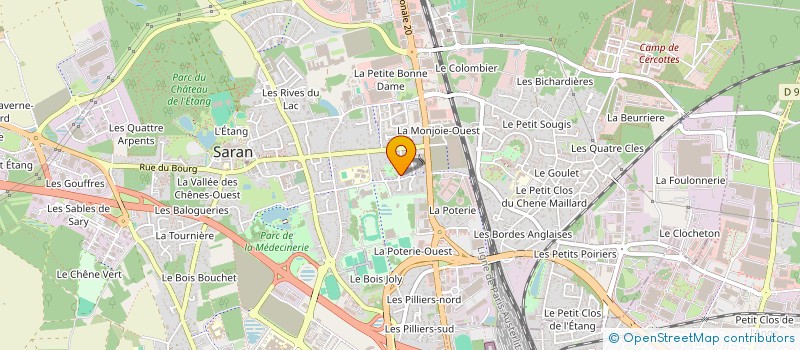 localisation de l'entreprise MONSIEUR MICHEL MORIN à SARAN
