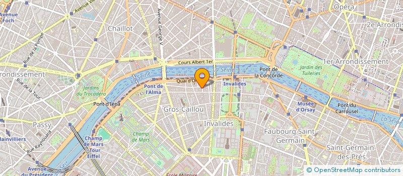 localisation de l'entreprise MONSIEUR MICHEL MORRIS  PARIS