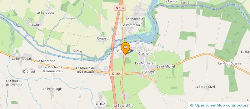 localisation de l'entreprise MONSIEUR MICHEL MORTIER  HERIC