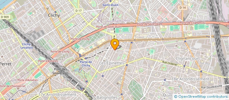 localisation de l'entreprise MONSIEUR MICHEL MOSSER  PARIS