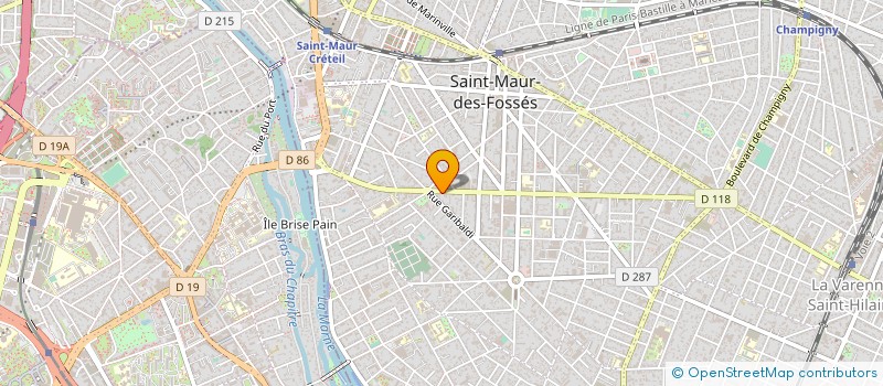 localisation de l'entreprise MONSIEUR MICHEL MOSTI  SAINT-MAUR-DES-FOSSES