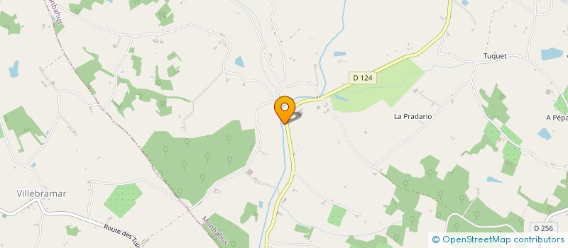 localisation de l'entreprise MONSIEUR MICHEL MOULIS  CASTELNAUD-DE-GRATECAMBE