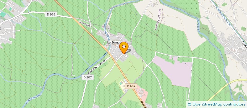 localisation de l'entreprise MONSIEUR MICHEL MOULS  GINESTAS