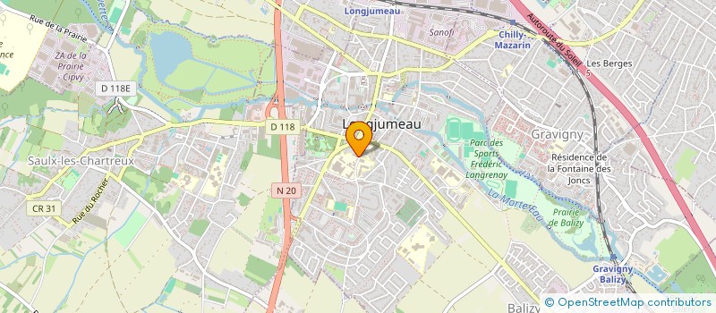 localisation de l'entreprise MONSIEUR MICHEL MOUSSA à LONGJUMEAU