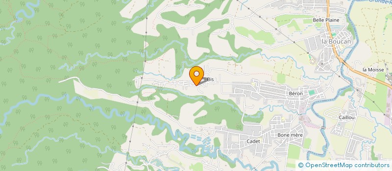 localisation de l'entreprise MONSIEUR MICHEL MOUTOU  SAINTE-ROSE