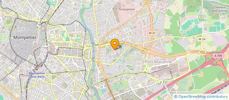 localisation de l'entreprise MONSIEUR MICHEL MOUTOUNET à MONTPELLIER