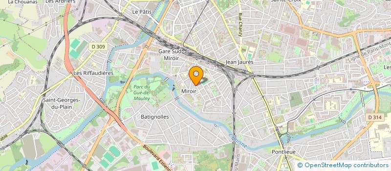 localisation de l'entreprise MONSIEUR MICHEL MOUYNET  LE MANS