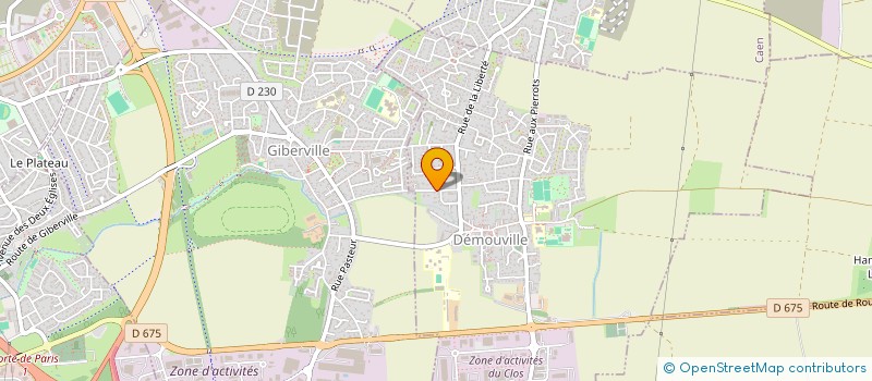 localisation de l'entreprise MONSIEUR MICHEL MOYA  DEMOUVILLE