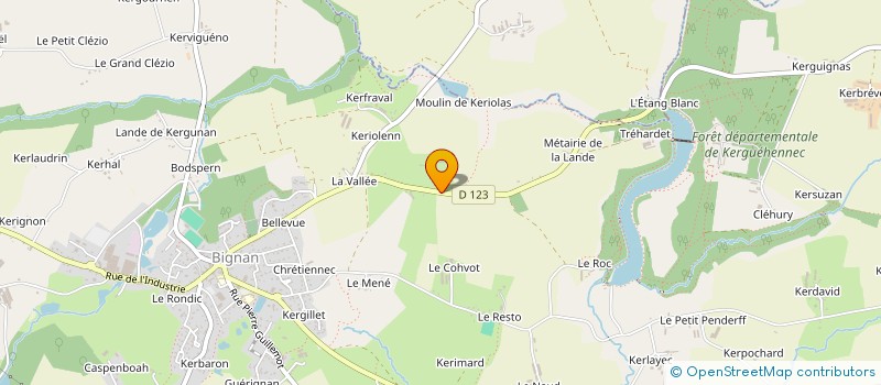 localisation de l'entreprise MONSIEUR MICHEL MOYSAN à BIGNAN