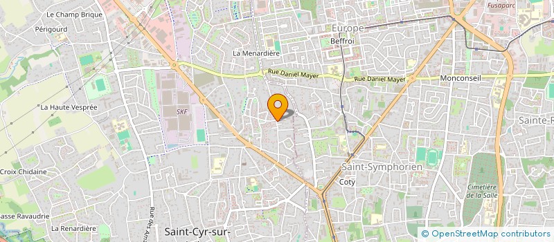 localisation de l'entreprise MONSIEUR MICHEL MULTEAU  SAINT-CYR-SUR-LOIRE