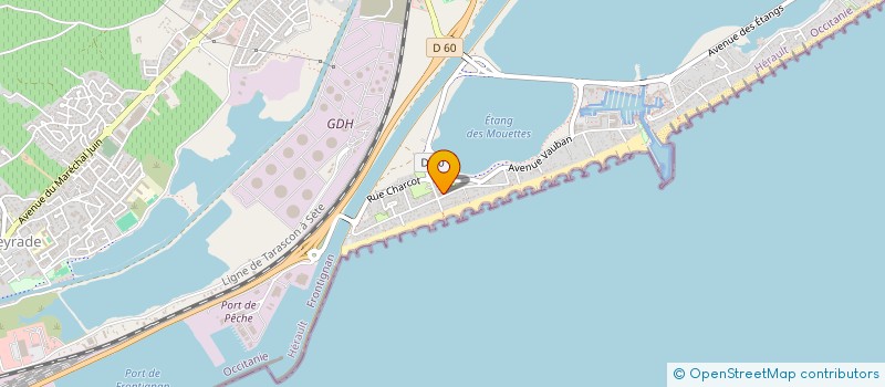 localisation de l'entreprise MONSIEUR MICHEL MUNOZ à FRONTIGNAN