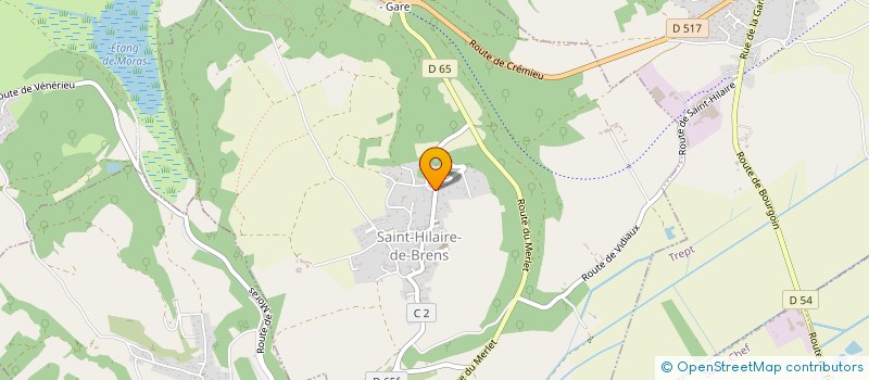 localisation de l'entreprise MONSIEUR MICHEL MURON à SAINT-HILAIRE-DE-BRENS