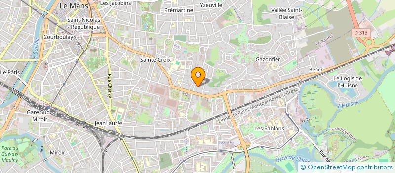 localisation de l'entreprise MONSIEUR MICHEL MUSEGA à LE MANS