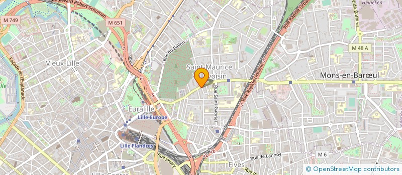 localisation de l'entreprise MONSIEUR MICHEL MUTEL  LILLE