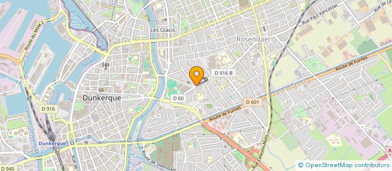 localisation de l'entreprise MONSIEUR MICHEL MUYLS à DUNKERQUE