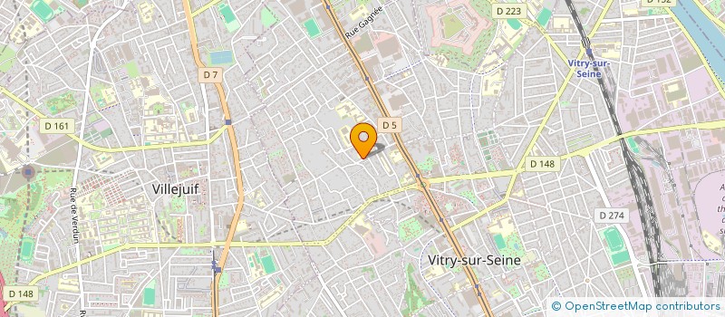 localisation de l'entreprise MONSIEUR MICHEL MWIMBA à VITRY-SUR-SEINE