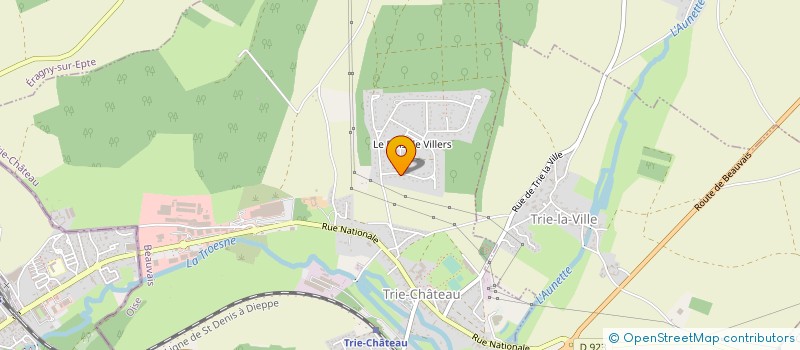 localisation de l'entreprise MONSIEUR MICHEL MYCHAK à TRIE-CHATEAU
