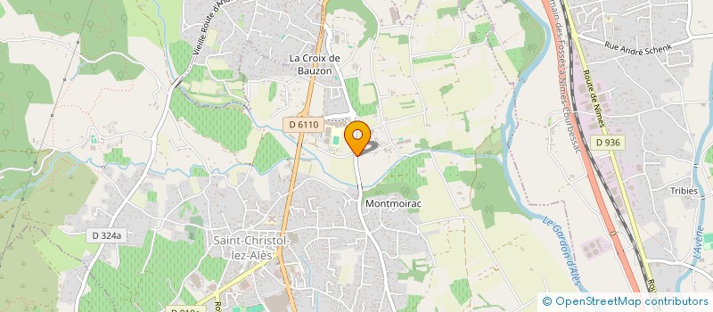 localisation de l'entreprise MONSIEUR MICHEL NADAL  SAINT-CHRISTOL-LEZ-ALES