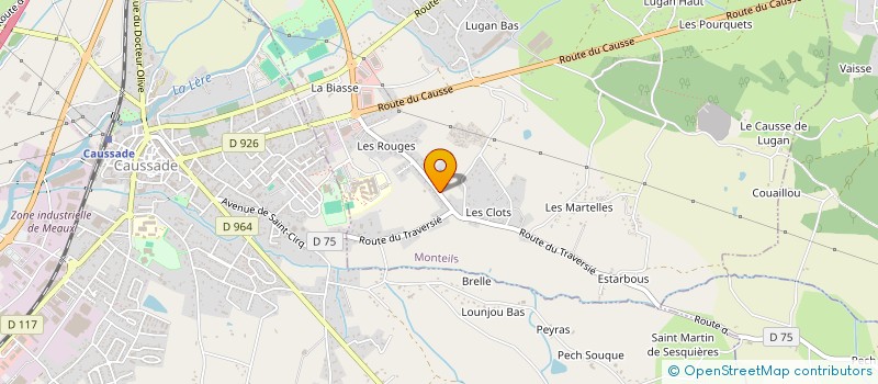 localisation de l'entreprise MONSIEUR MICHEL NAI à MONTEILS