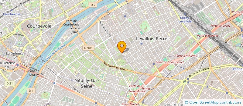 localisation de l'entreprise MONSIEUR MICHEL NAKKACHDJI à NEUILLY-SUR-SEINE