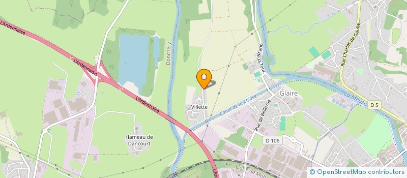 localisation de l'entreprise MONSIEUR MICHEL NAPARTY  GLAIRE