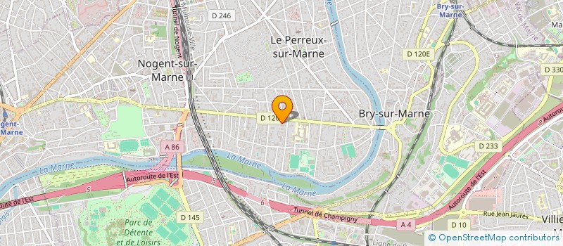 localisation de l'entreprise MONSIEUR MICHEL NASARRE  LE PERREUX-SUR-MARNE