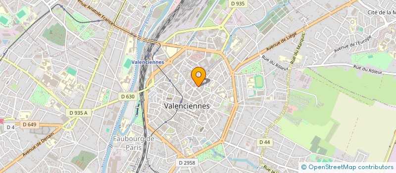 localisation de l'entreprise MONSIEUR MICHEL NATALE  VALENCIENNES