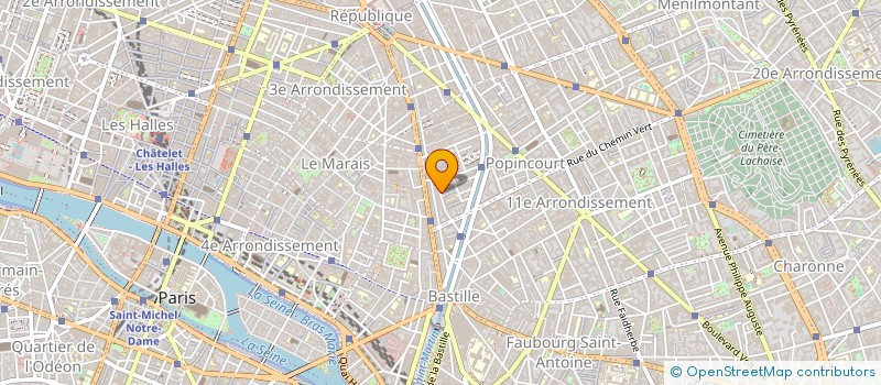 localisation de l'entreprise MONSIEUR MICHEL NDIAYE  PARIS